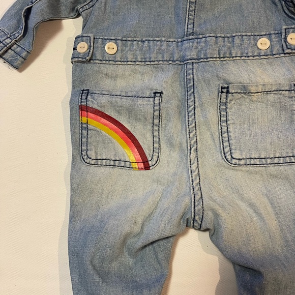 Gymboree Baby Denim Coverall - Picture 5 of 6